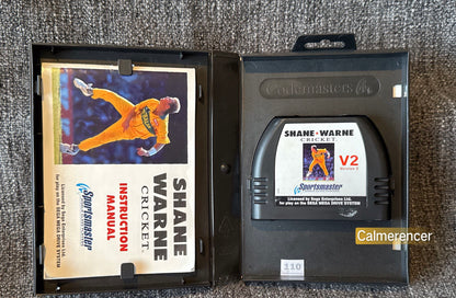 Shane Warne Cricket - Game - Sega Mega Drive