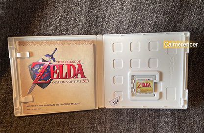 The Legend Of Zelda Ocarina of Time 3D Game Nintendo 3DS