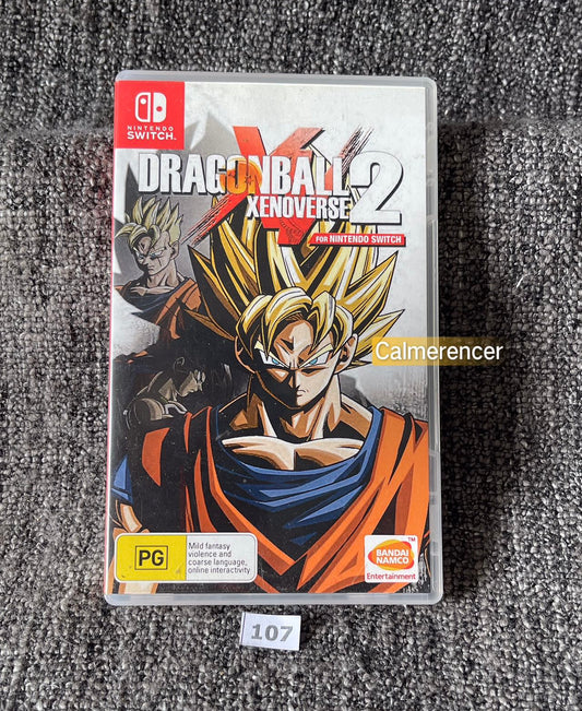 Dragonball Xenoverse 2 Game - Nintendo Switch