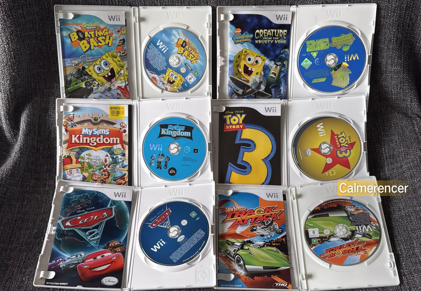 6x Kids Games Bundle-  Nintendo Wii