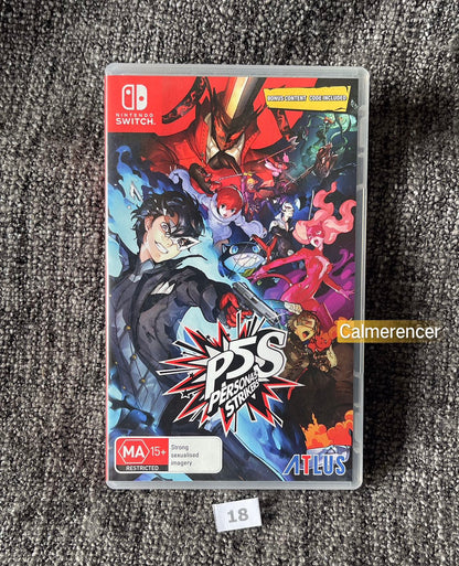 Persona 5 Strikers  Switch Game  - Nintendo