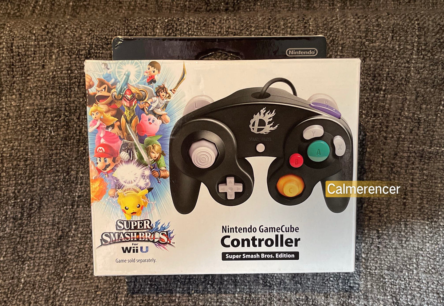 Super Smash Bros. Nintendo GameCube Controller  BRAND NEW - Genuine wired controller