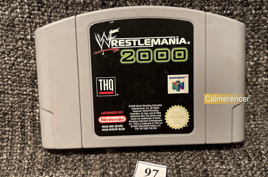 Wrestle Mania 2000 - Nintendo 64 / N64 - Pal Version