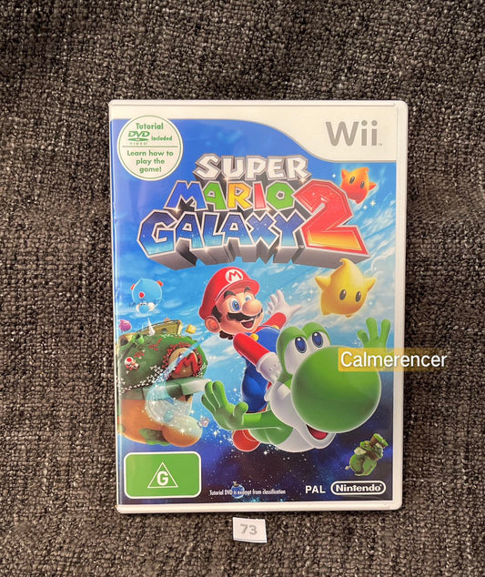 Super Mario Galaxy 2- Nintendo Wii game