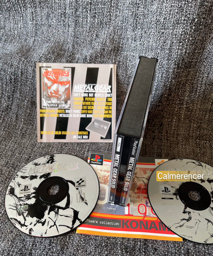 Metal Gear Solid Tactical Espionage Action - Sony Playstation One (PS1) Game