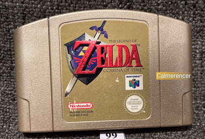 Zelda Ocarina of Time - Nintendo 64 / N64 - Pal Version