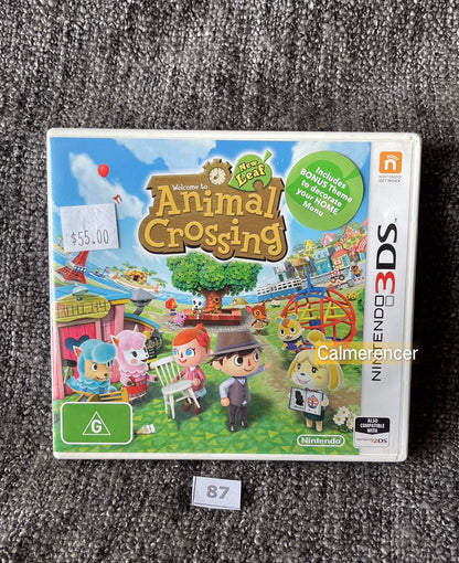 Animal Crossing New Leaf Game Nintendo 3DS