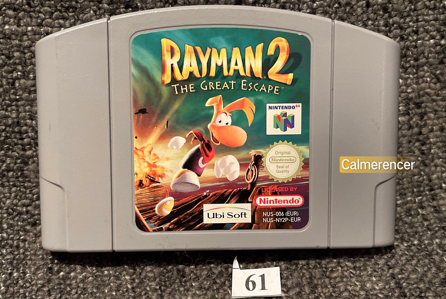 Rayman 2 - Nintendo 64 / N64 - Pal Version