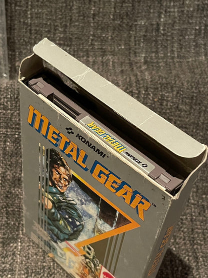 Metal Gear Game - Nes - Nintendo / Entertainment System - Pal Version