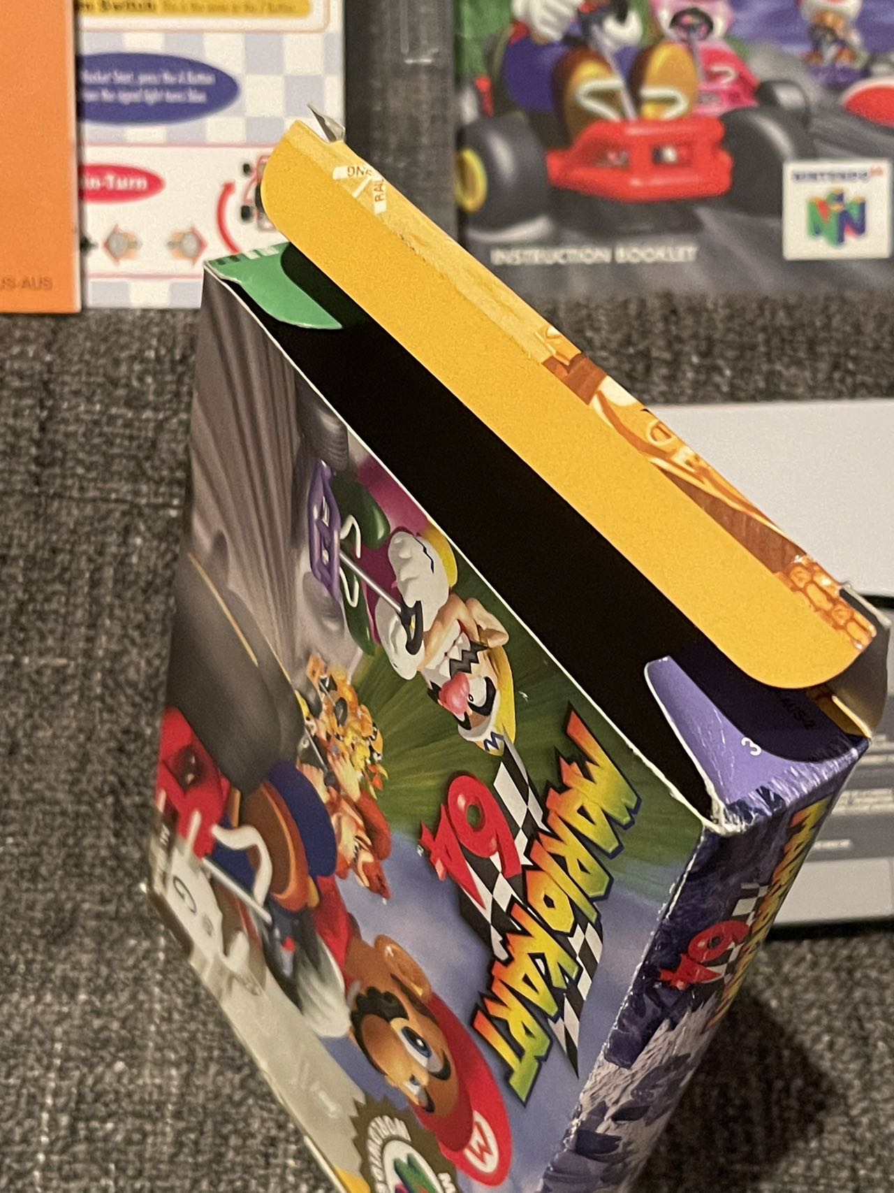 Mario Kart Game Boxed - Nintendo 64 / N64 - Pal Version