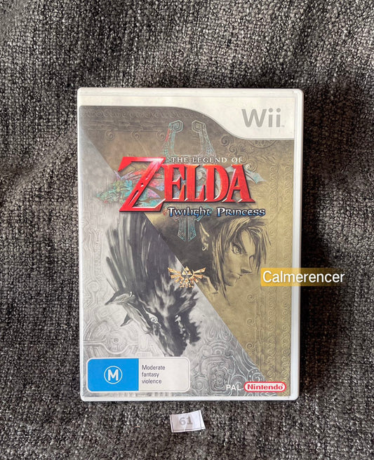 The Legend Of Zelda Twilight Princess - Nintendo Wii game