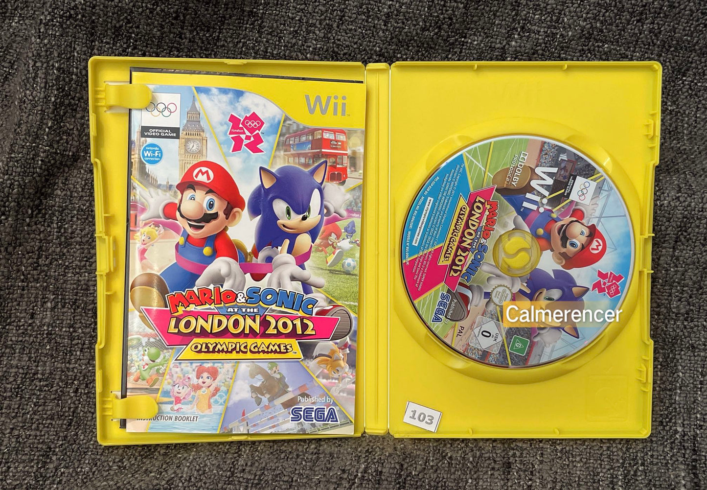 Mario & Sonic at the London 2012 Olympic Games - Nintendo Wii game