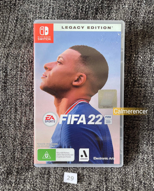 Fifa 22 Switch Game  - Nintendo