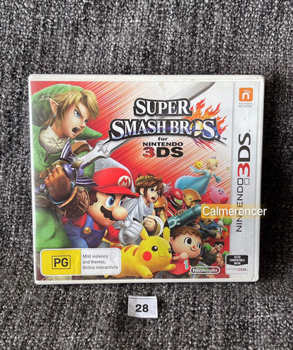 Super Smash Bros Game Nintendo 3DS