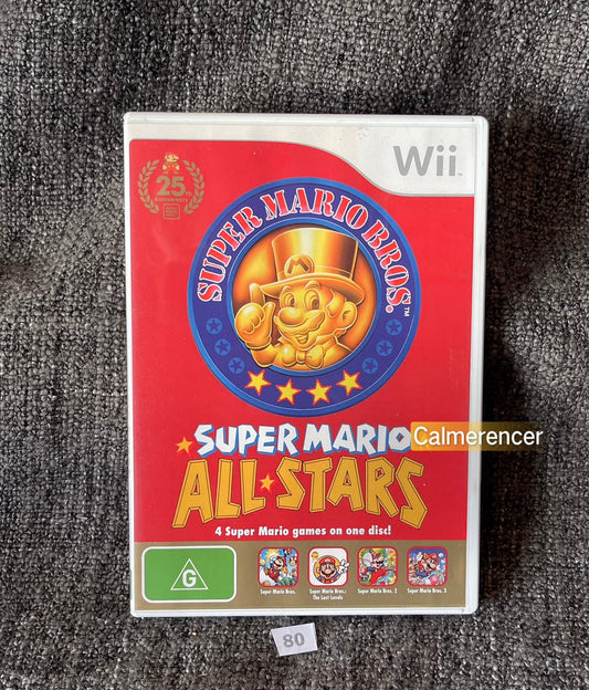 Super Mario All-Stars 25th Anniversary Ed. - Nintendo Wii game