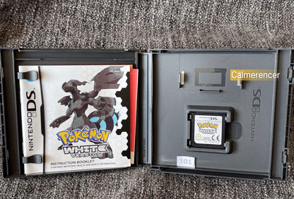 Pokemon White Version Game Nintendo DS - Pal