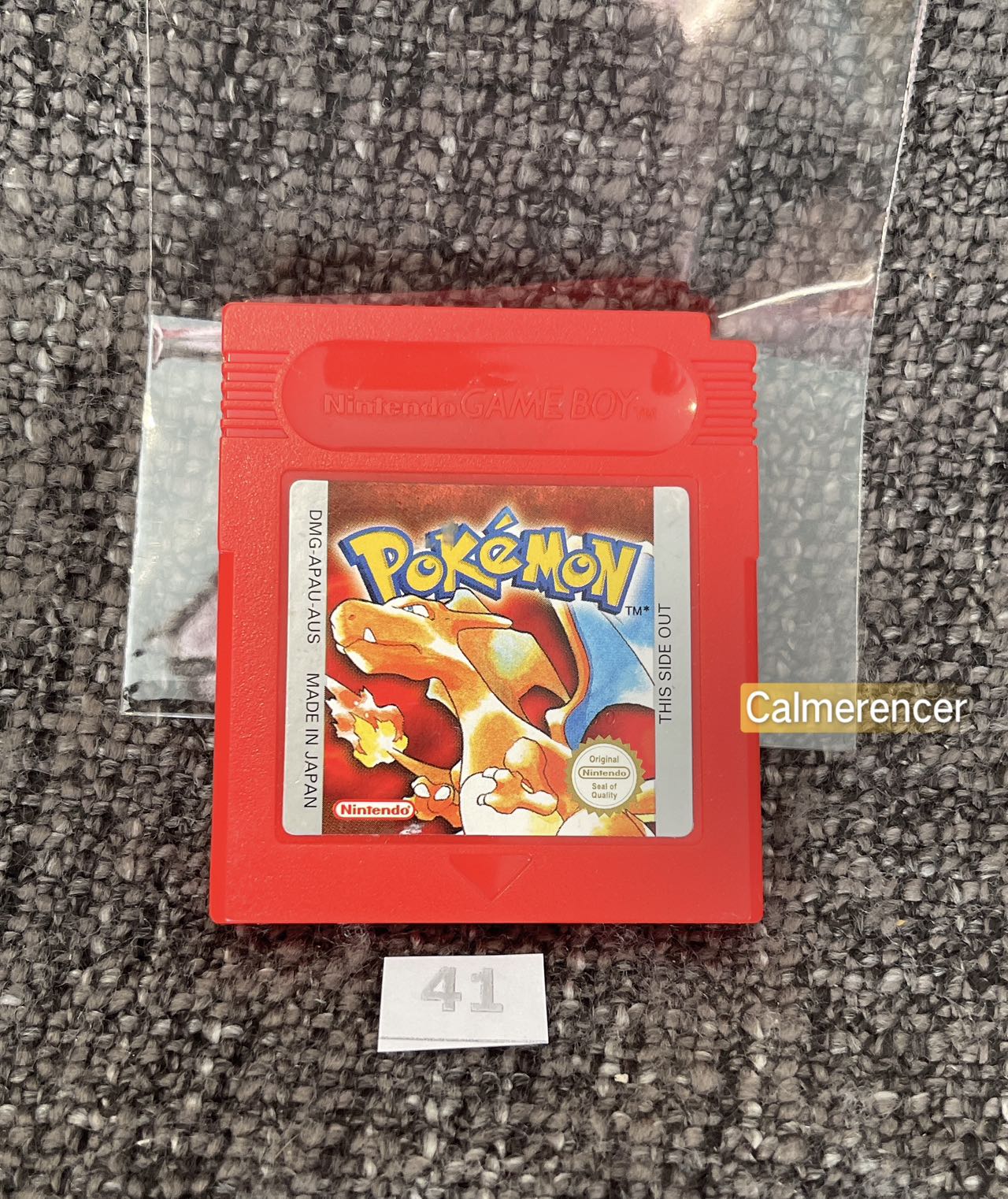 Pokemon Red Version Game - Nintendo Gameboy