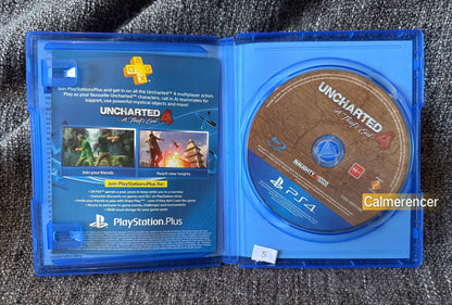 Uncharted 4 A Thiefs End Sony Playstation 4 (PS4) Game