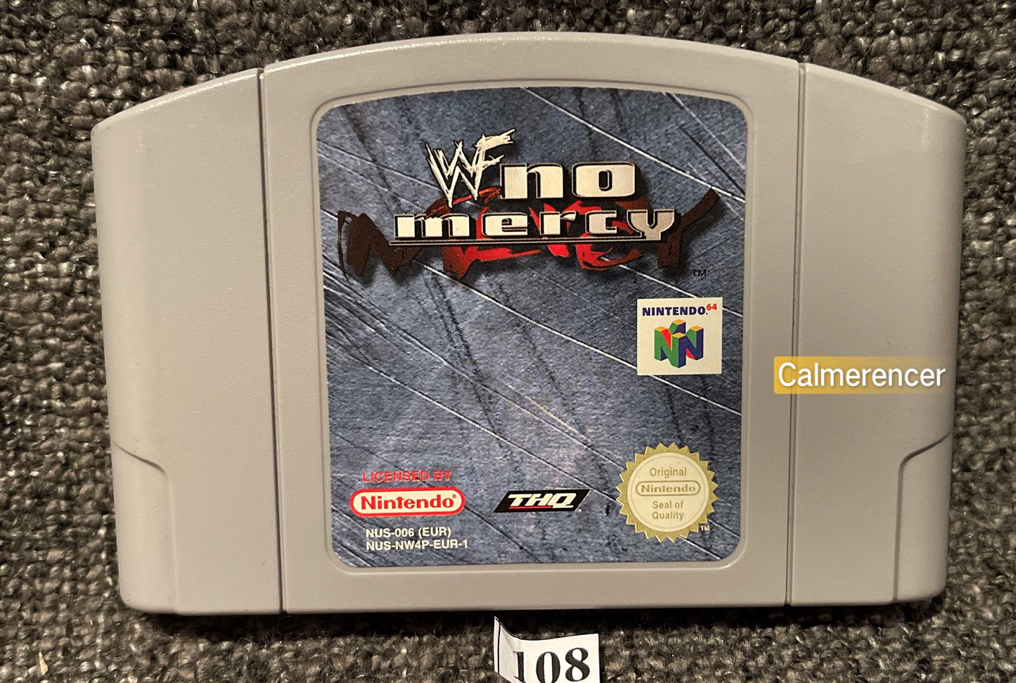 WF No Mercy - Nintendo 64 / N64 - Pal Version