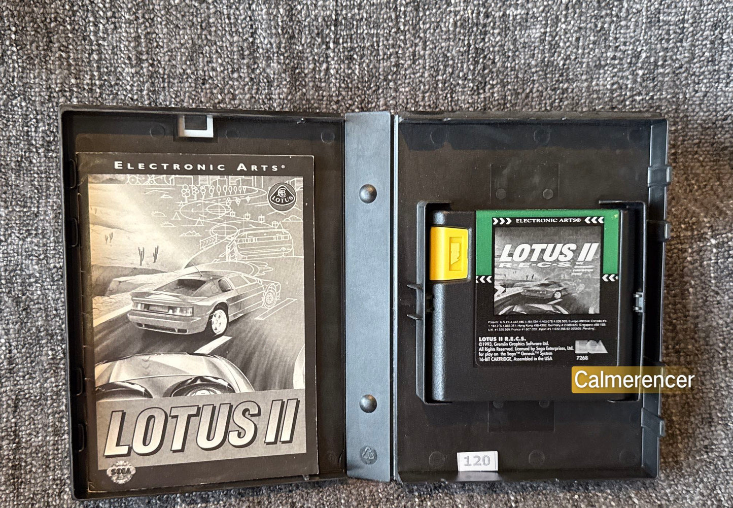 Lotus ll 2- Game - Sega Mega Drive