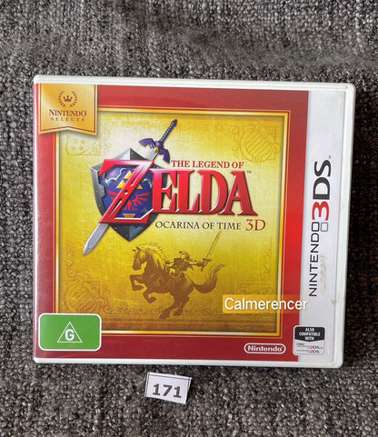 The Legend Of Zelda Ocarina of Time 3D Game Nintendo 3DS