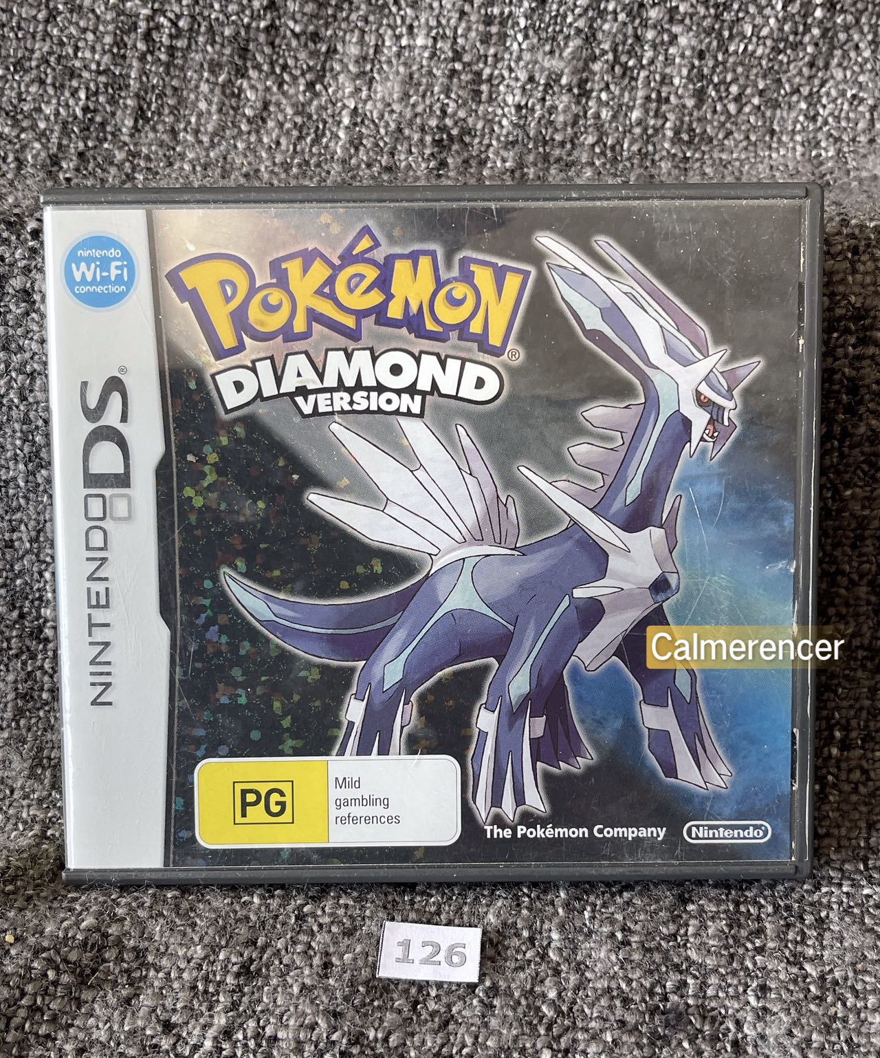 Pokemon Diamond Version Game Nintendo DS - Pal