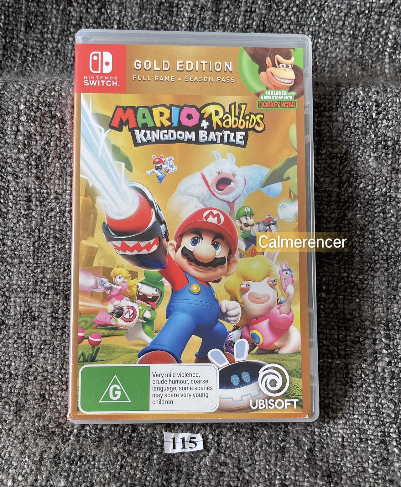 Marrio + Rabbids Kingdom Battle  Gold Edition Game - Nintendo Switch