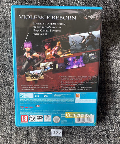 Ninja Gaiden 3 Razors Edge - Nintendo Wii U Game