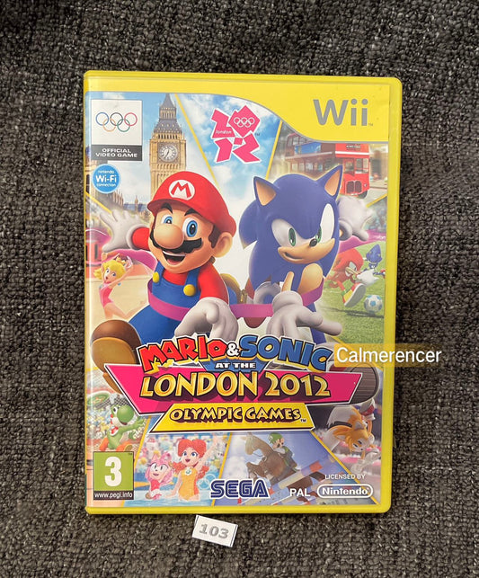 Mario & Sonic at the London 2012 Olympic Games - Nintendo Wii game