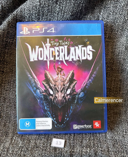 Tiny Tiana's Wonderland Sony Playstation 4 (PS4) Game