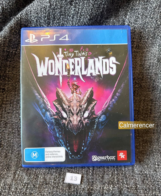 Tiny Tiana's Wonderland Sony Playstation 4 (PS4) Game