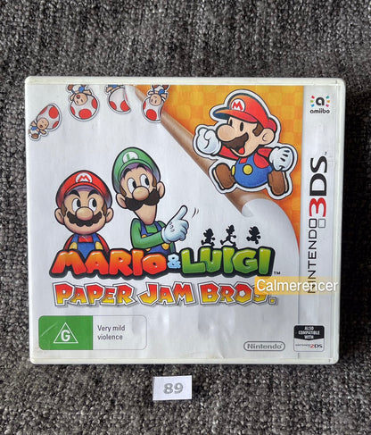 Mario & Luigi Paper Jam Bros. Game Nintendo 3DS