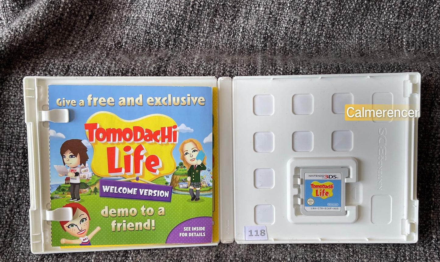 TamoDachi Life Game Nintendo 3DS