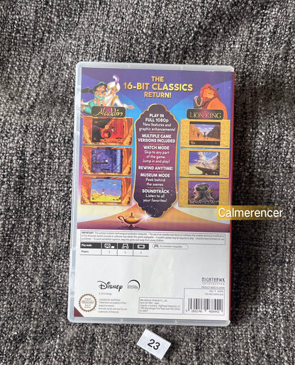 Aladin And The Lion King Game - Nintendo Switch