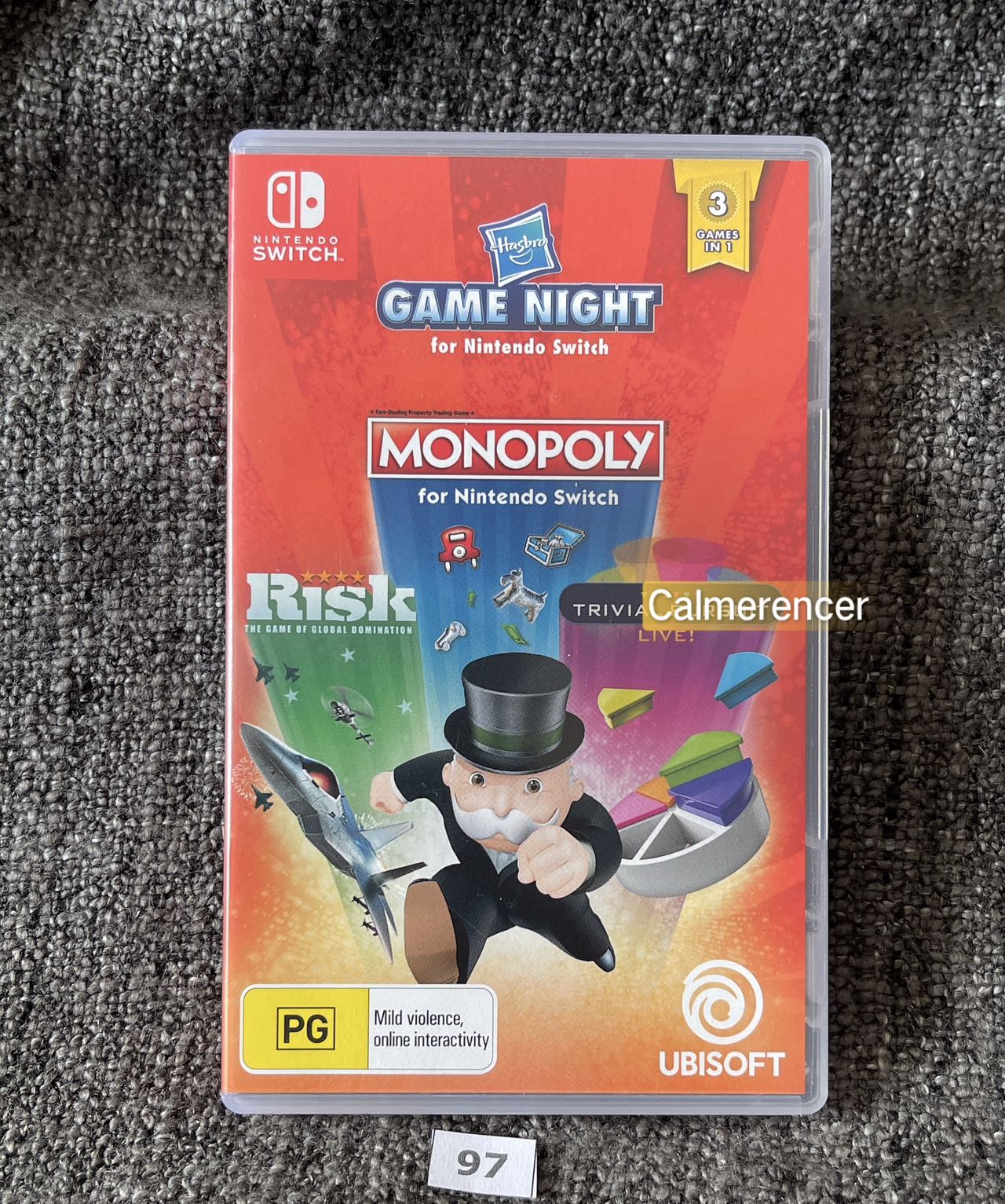 Game Night (Monopoly, Risk & Trivial Pursuit) Game - Nintendo Switch