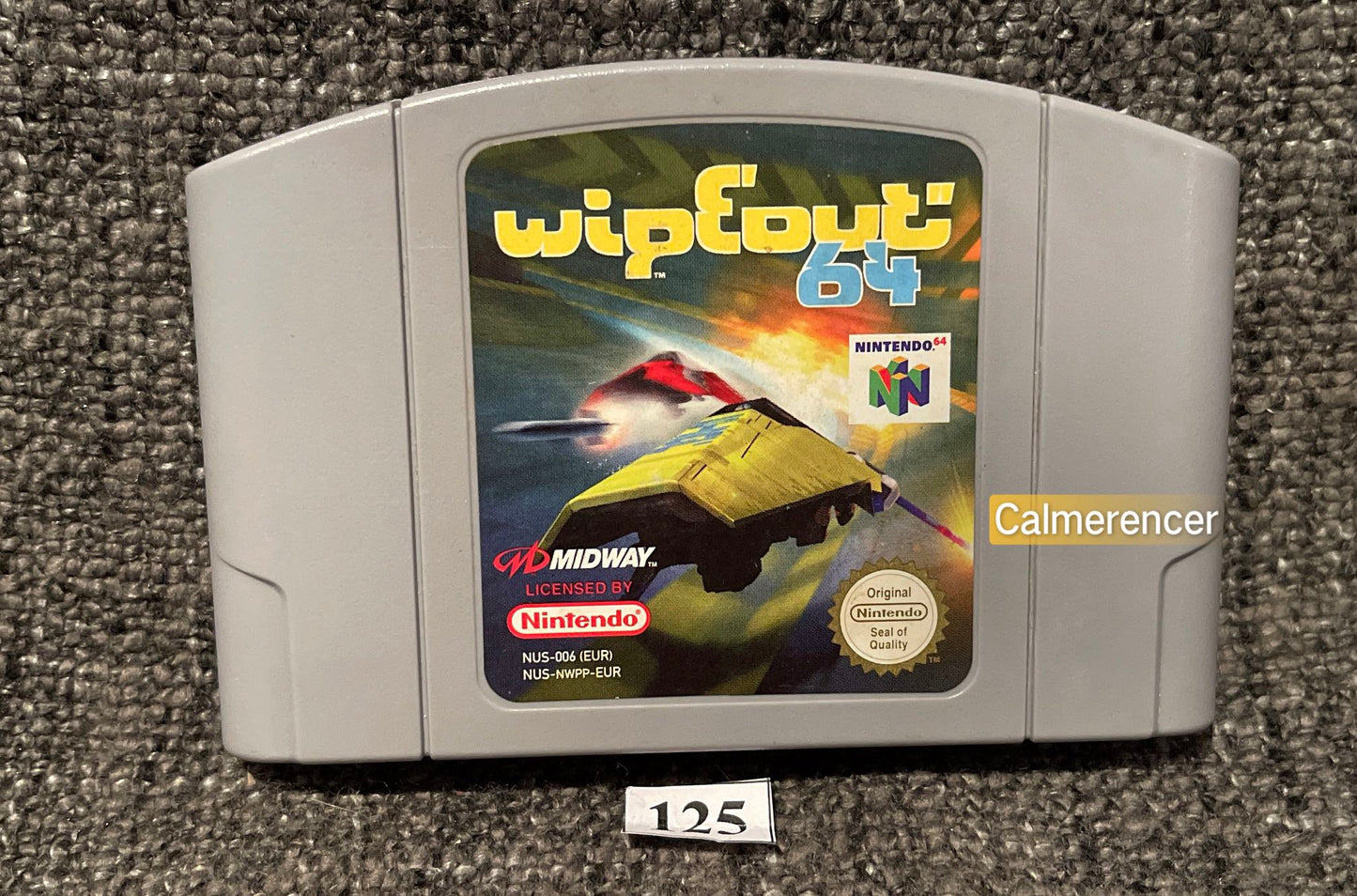 WipeOut 64 - Nintendo 64 / N64 - Pal Version