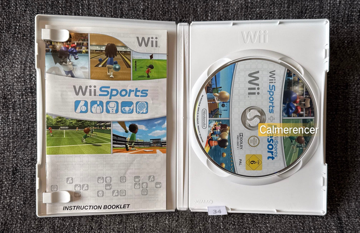 Wii Sports Resort + Wii Sports Combo Pack - Nintendo Wii game