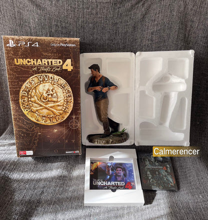 Uncharted 4 - A Thiefs End Limited edition box set - Sony Playstation 4 - Pal Version  (Sealed game)