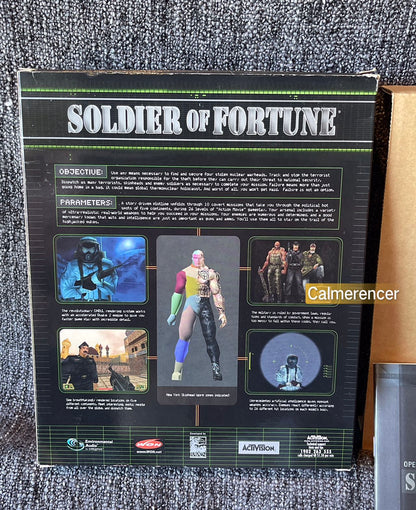 Solider Of Fortune - NO GAME  - PC - Computer Big Box