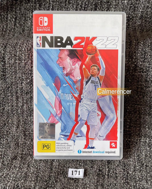 NBA 2K 22 Game - Nintendo Switch