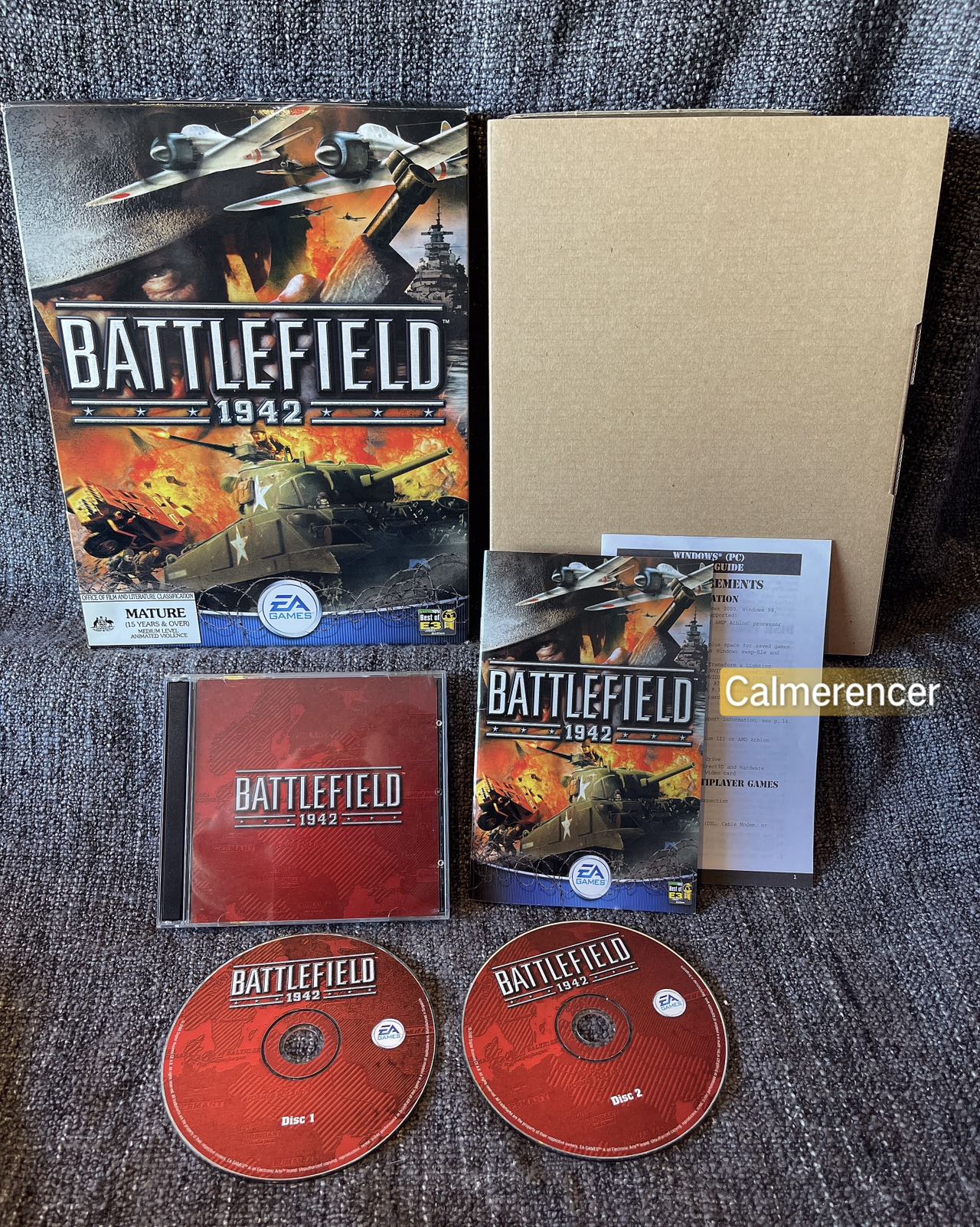 Battlefied 1942 PC - Computer - Big Box