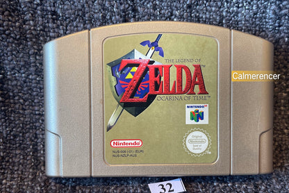 Zelda Ocarina of Time - Nintendo 64 / N64 - Pal Version