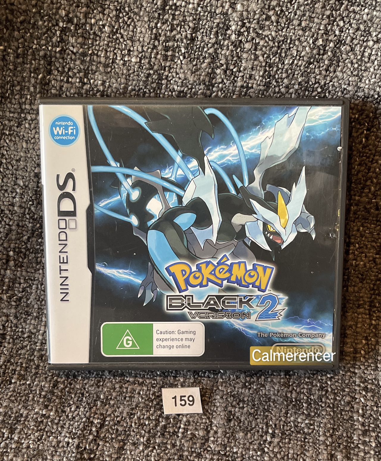 Pokemon Black Version Game Nintendo DS - NO Manual