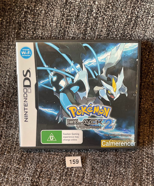 Pokemon Black Version Game Nintendo DS - NO Manual