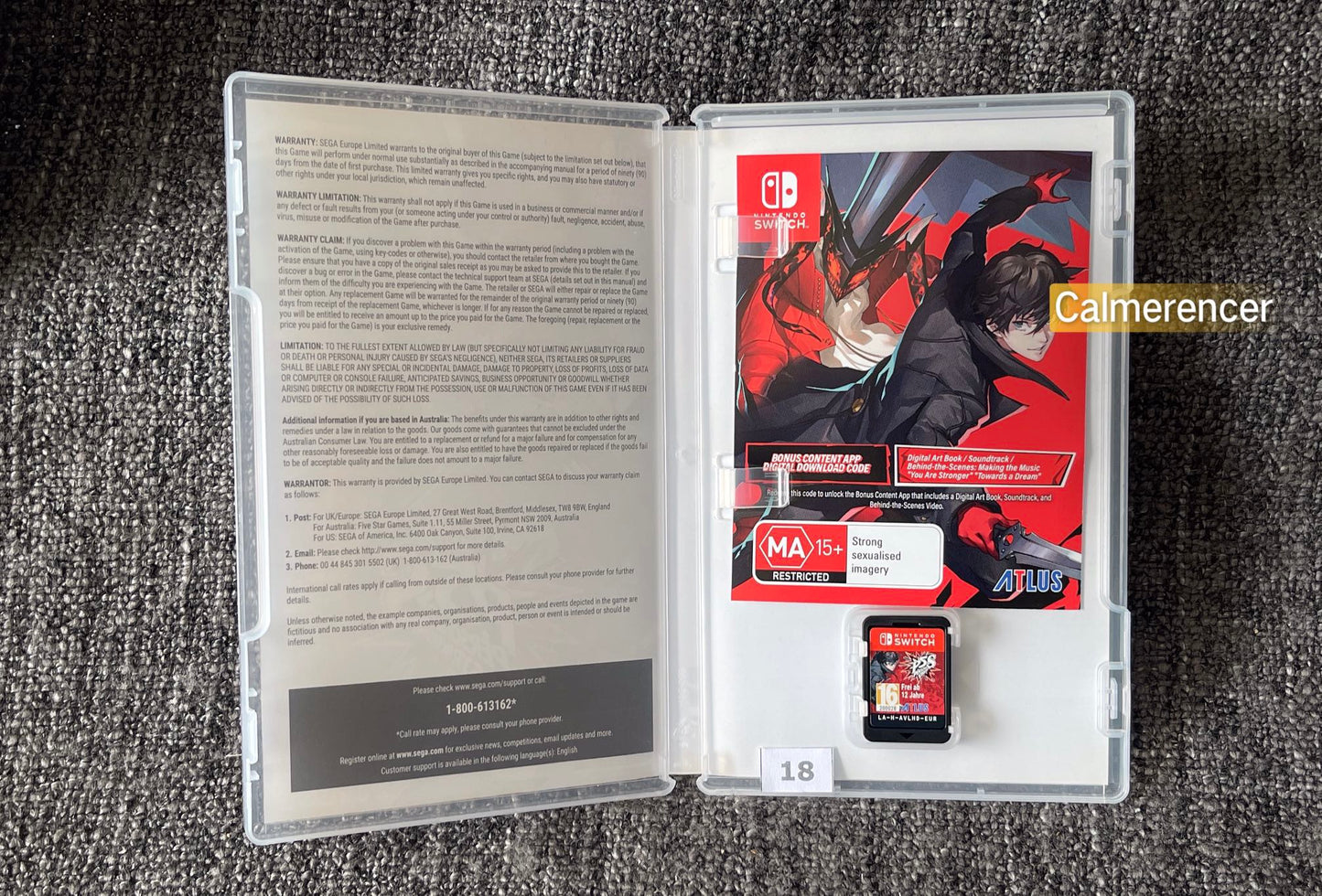 Persona 5 Strikers  Switch Game  - Nintendo