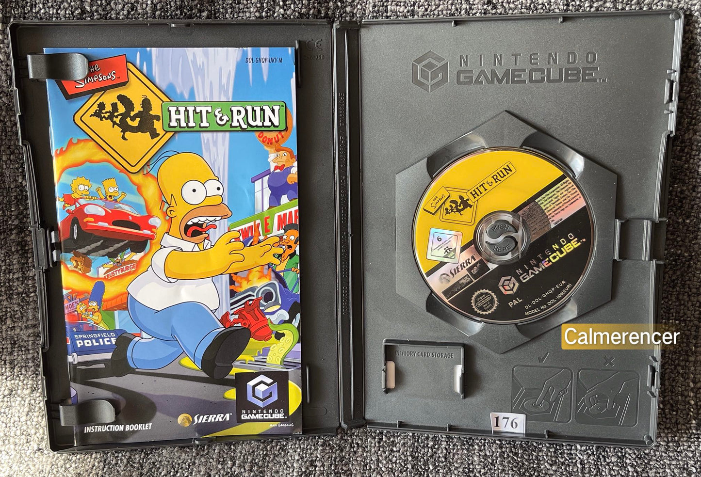 The Simpson Hit & Run Game - Nintendo Gamecube - Pal Version