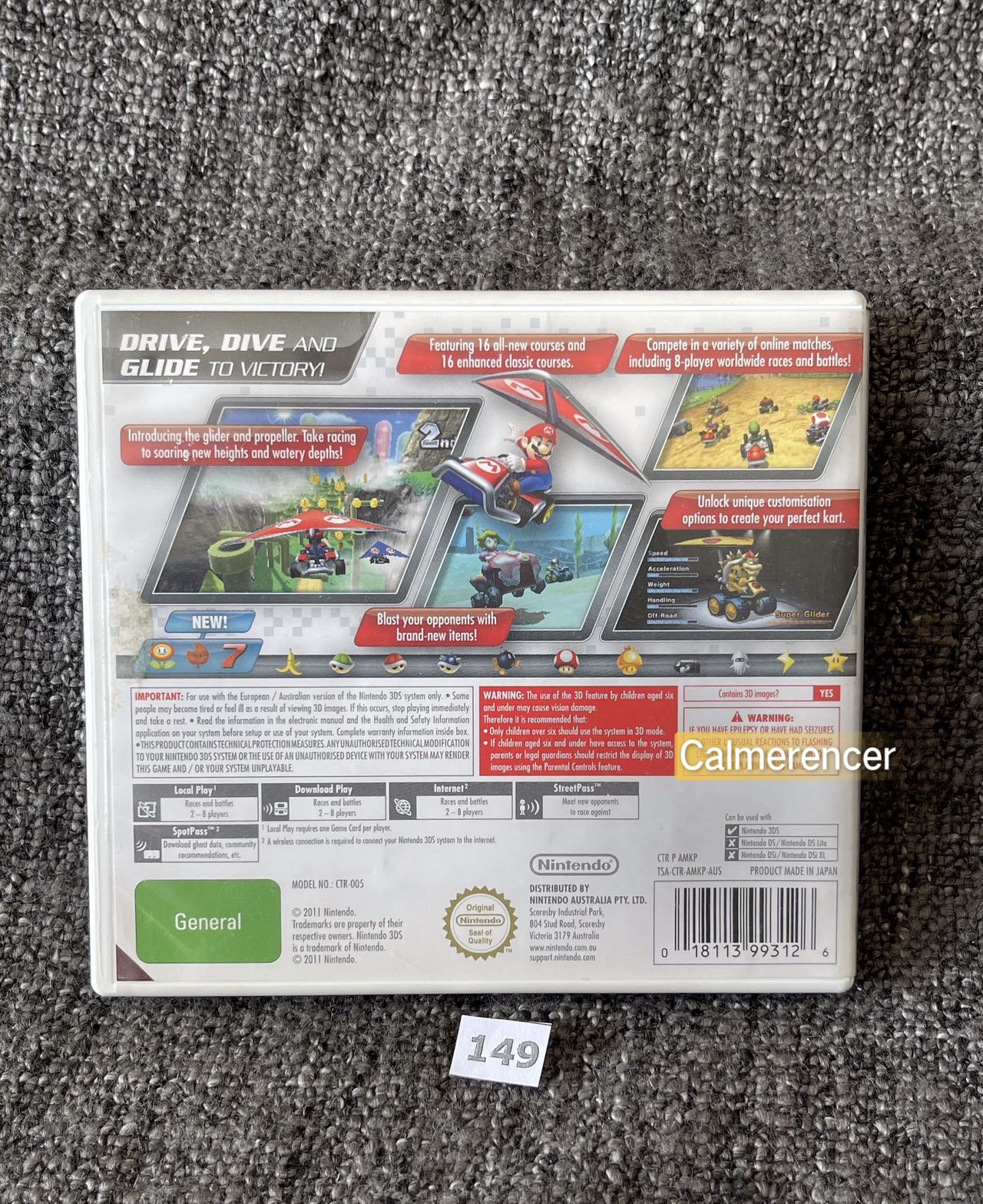 Mario Kart 7 Game Nintendo 3DS