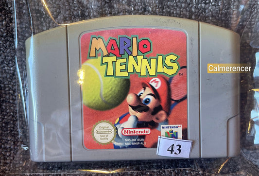 Mario Tennis - Nintendo 64 / N64 - Pal Version