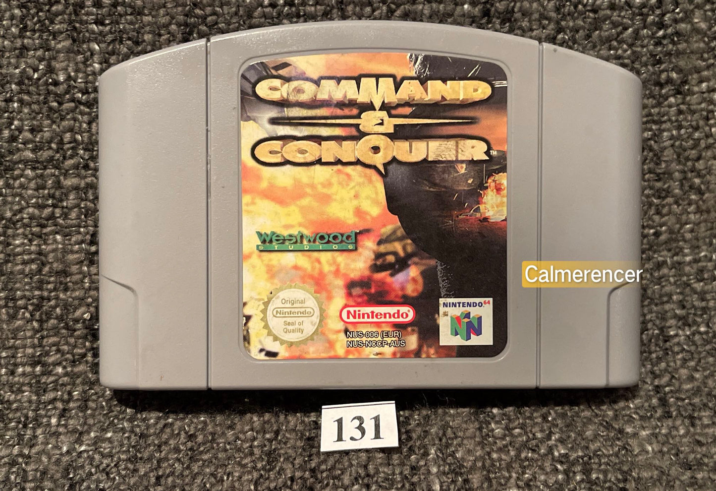 Command & Conquer Game - Nintendo 64 / N64 - Pal Version