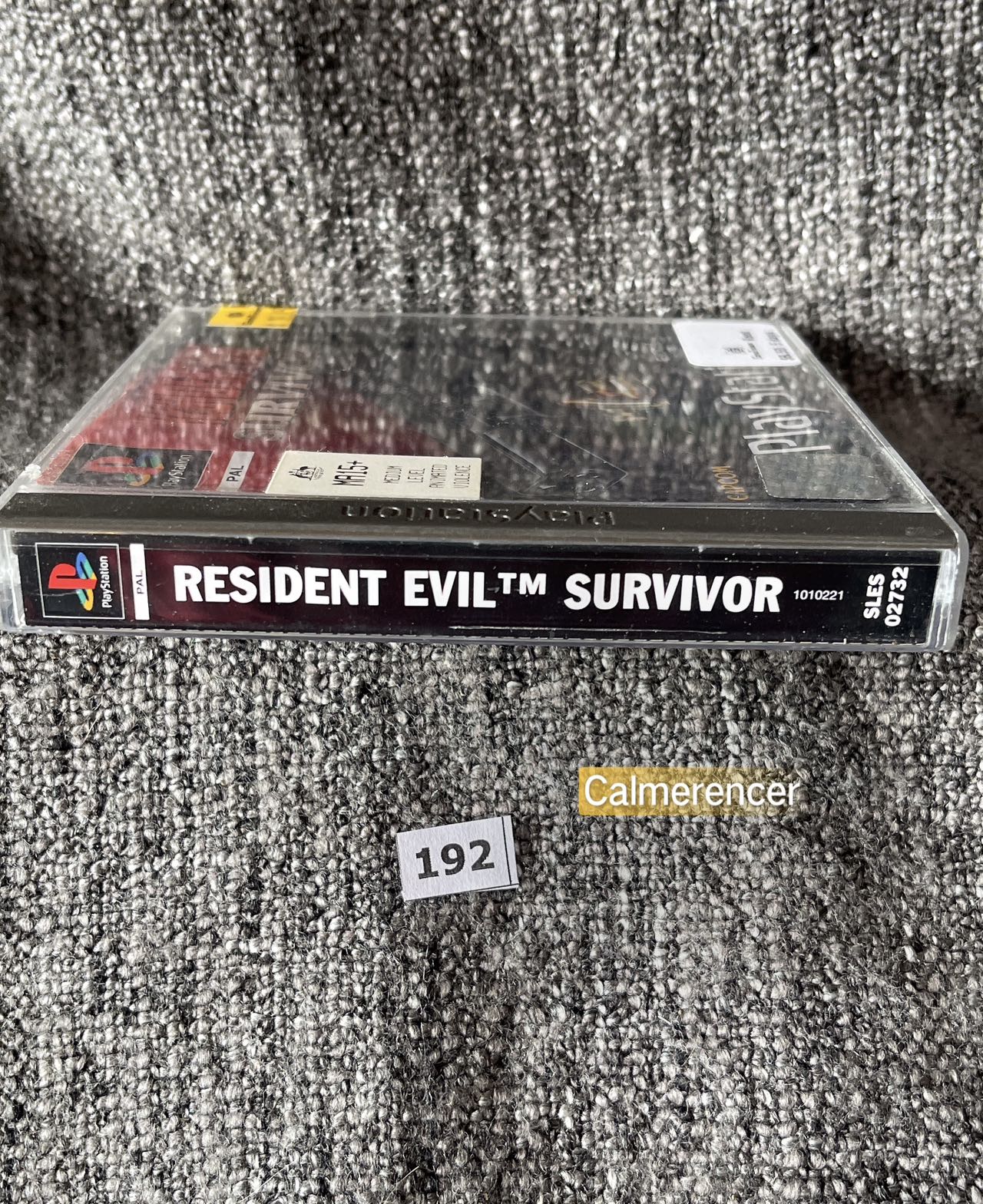 Resident Evil Survivor Sony Playstation One (PS1) Game